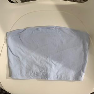 Never worn Garage strapless crop top